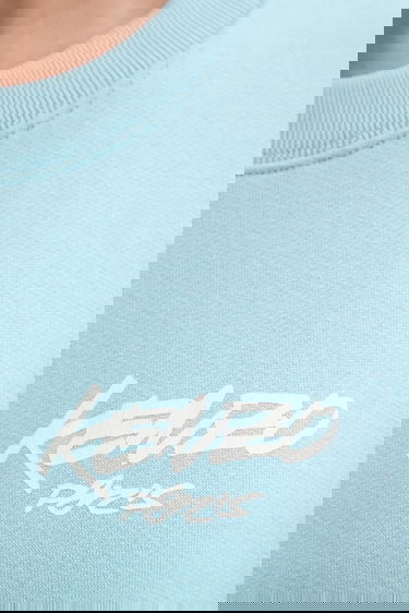 Sweatshirt KENZO Kenzo x Futura Graphic Print Sweatshirt Blå | FF62SW4504MB, 4