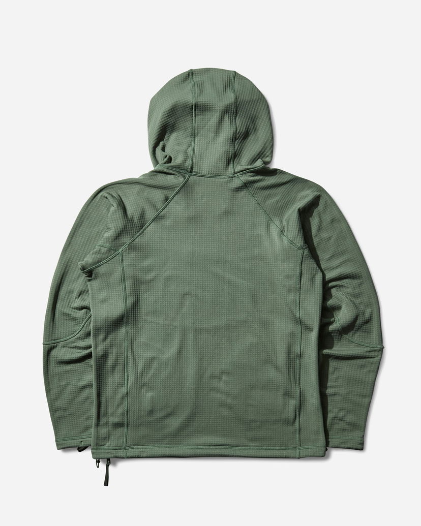 Sweatshirt Rayon Vert Oasis Fleece Hoodie Grön | S5RVSH01 GREEN