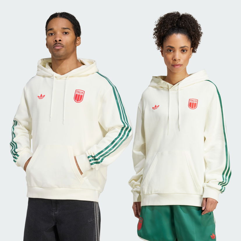 Sweatshirt adidas Performance Italy Hoodie Vit | JW9731
