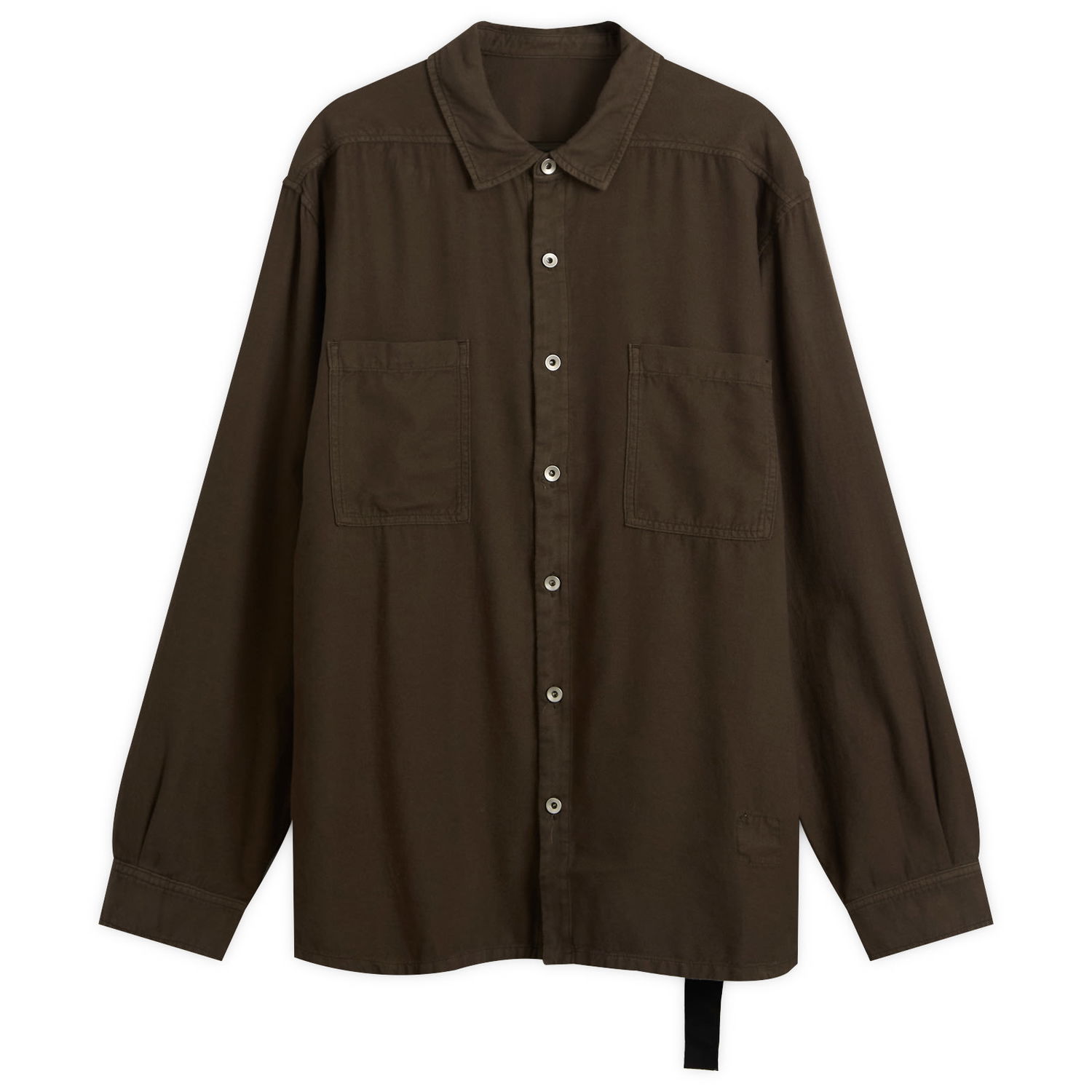 Skjorta Rick Owens DRKSHDW Jumbo Overshirt, Size Large Brun | DU02E7299-CFL-78, 0