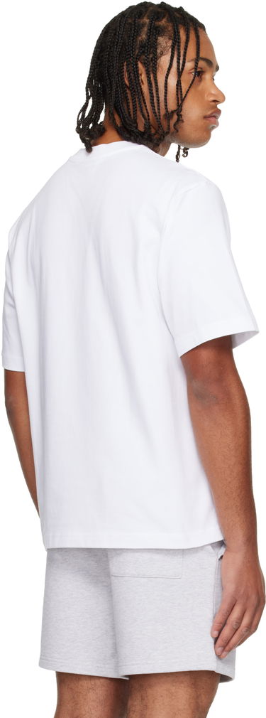 T-shirt Casablanca 'Casablanca' Chrome Oversized Short Sleeve T-shirt Vit | M-AW25-JTS-044-06, 2
