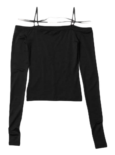 Crop top Jacquemus Le Sierra Svart | 223JS035-2142-990