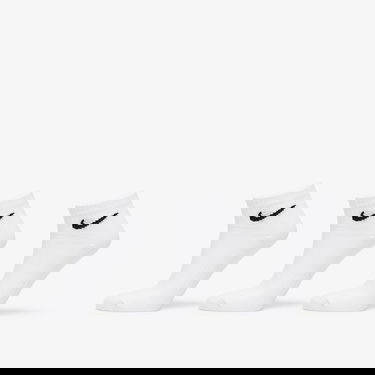 Underkläder och strumpor Nike Lightweight Ankle Socks 3-Pack Vit | SX7677-100, 0
