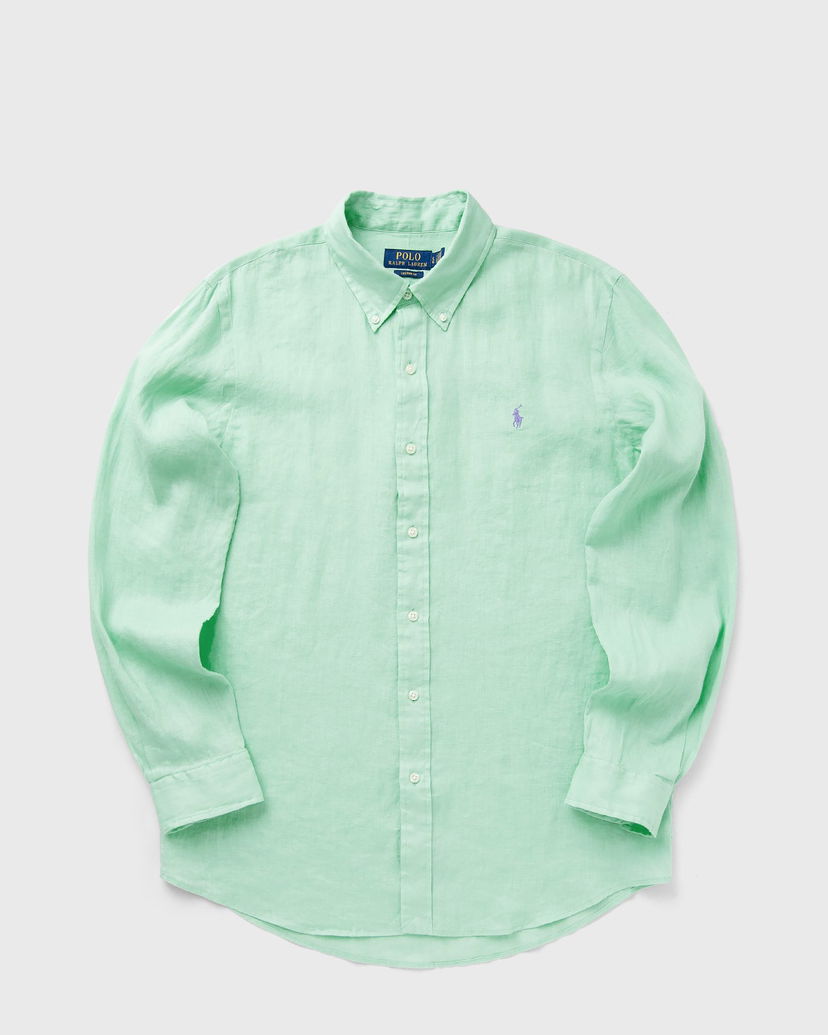 Skjorta Polo by Ralph Lauren Polo Ralph Lauren Linen Sport Shirt Grön | 710966294011