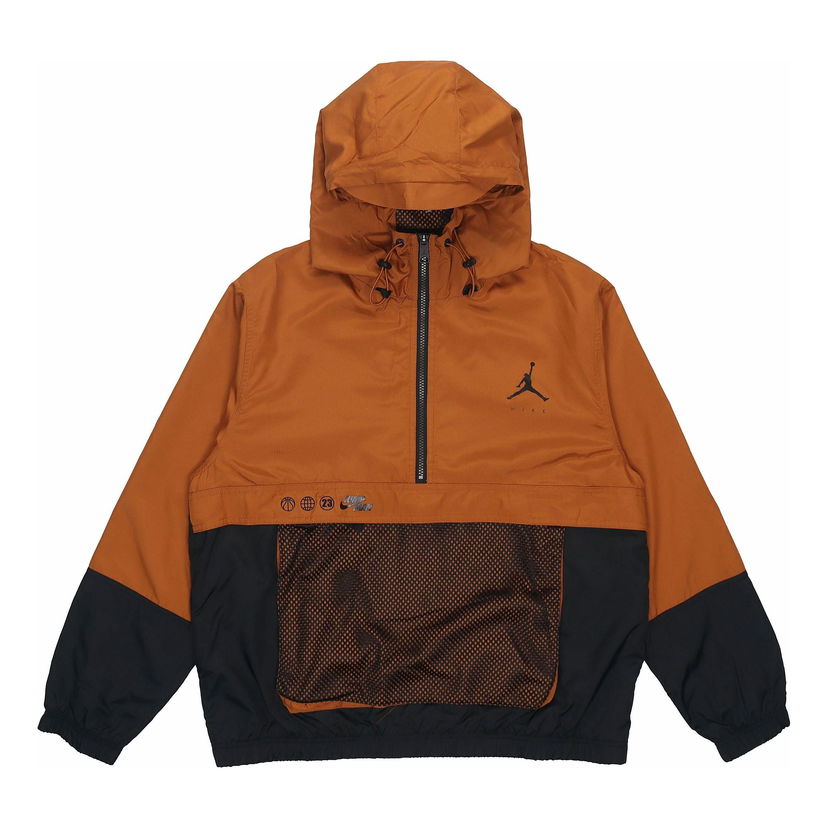 Vindjacka Jordan Jordan SS22 Knit Hooded Jacket Orange | DJ0247-241