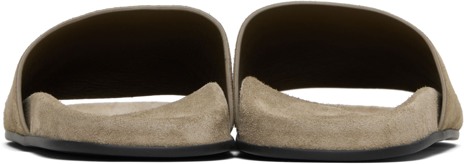 Tillbehör The Row The Row Hugh Slide Sandals Beige | F1660-L302, 1