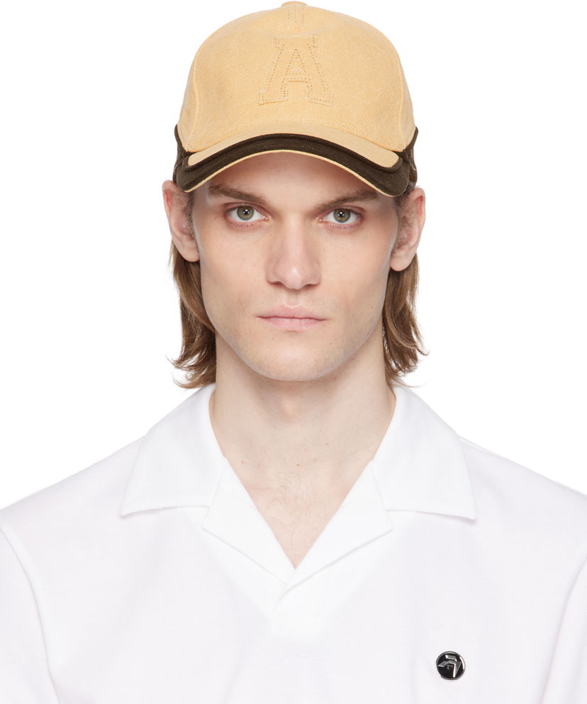Keps Ambush AMBUSH Canvas 'A' Patch Cap Gul | 12115419
