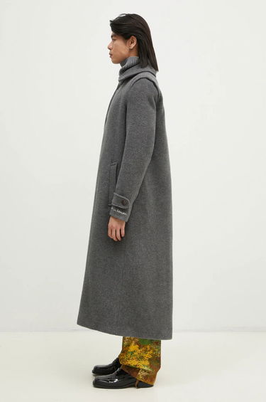 Rockar Fiorucci Fiorucci Wool Coat Grå | U01FMOCO244WO01GY01, 1