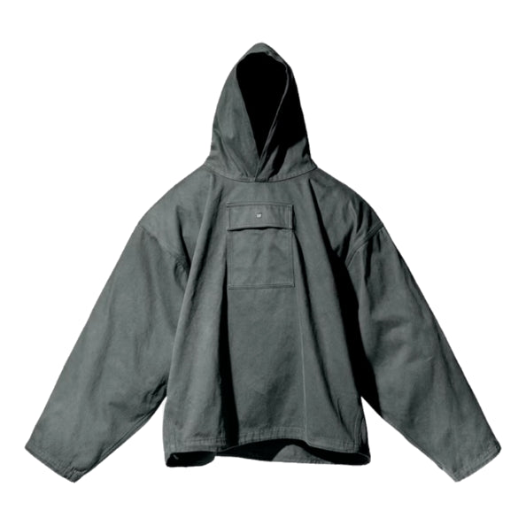 Jacka GAP Sateen Anorak Hoodie Yeezy Gap Engineered By Balenciaga Grå | 471395-01