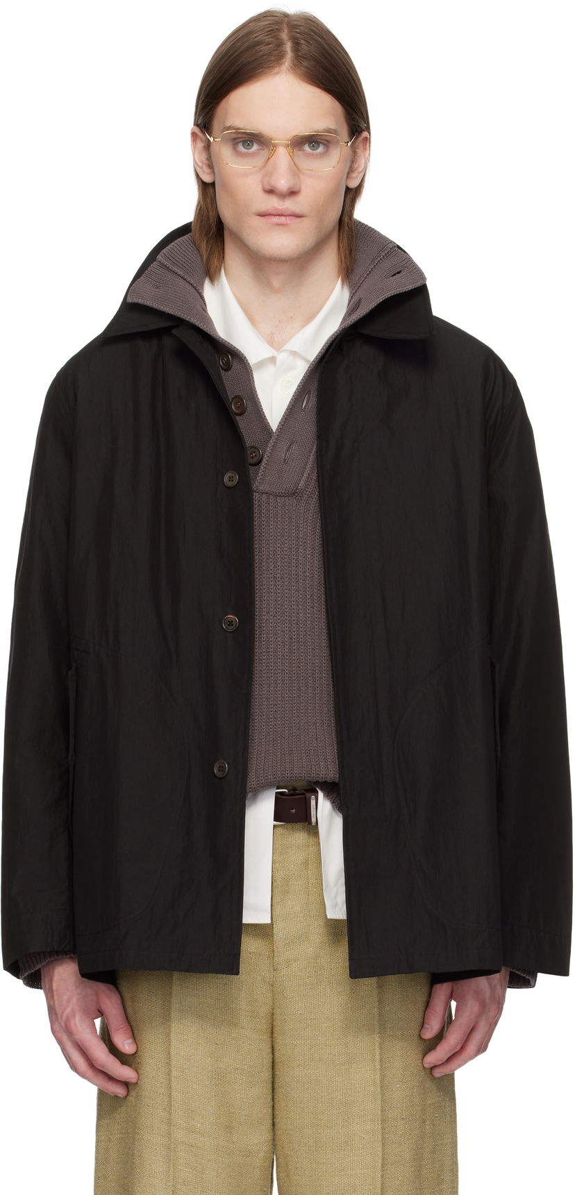 Parkas OUR LEGACY Our Legacy Lead Jacket Svart | M2252LB