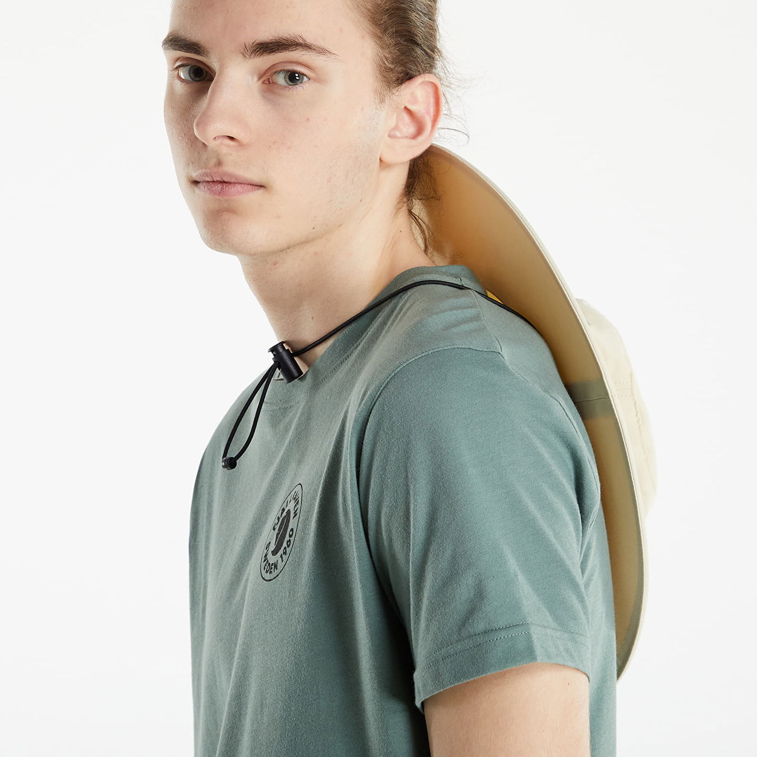 T-shirt FJÄLLRÄVEN 1960 Logo T-shirt Grön | F87313-614, 1