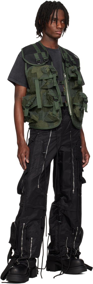Väst Who Decides War Who Decides War Milly Cargo Vest Grön | 1131320011SS25, 3