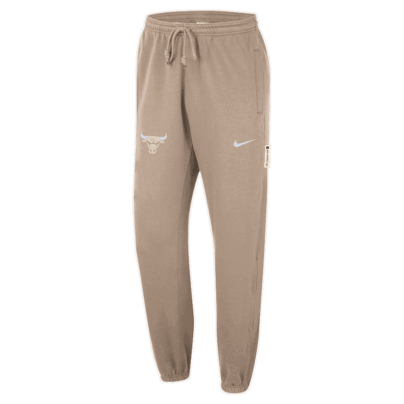 Träningsbyxor Nike Dri-FIT NBA Chicago Bulls Standard Issue City Edition Pants Beige | FZ0513-200