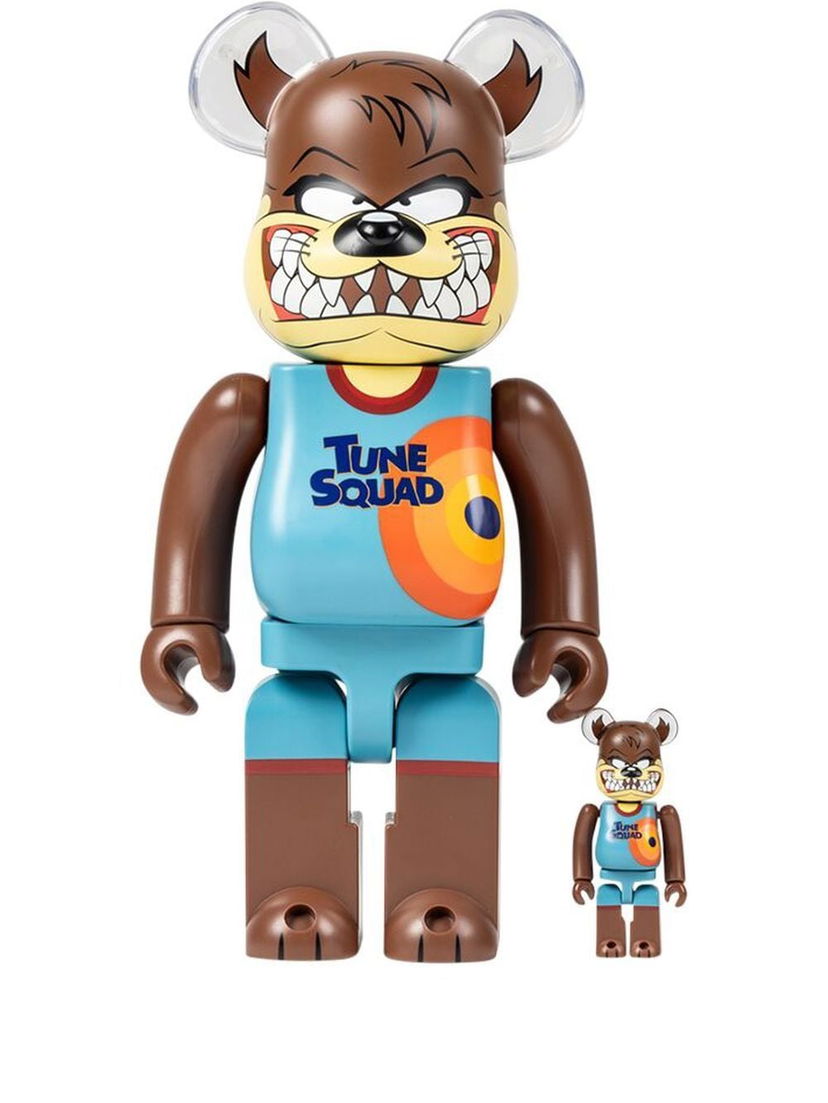 Samlarobjekt Medicom Toy Space Jam Tasmanian Devil BE@RBRICK figure set - Brown Brun | MEDI008919524735