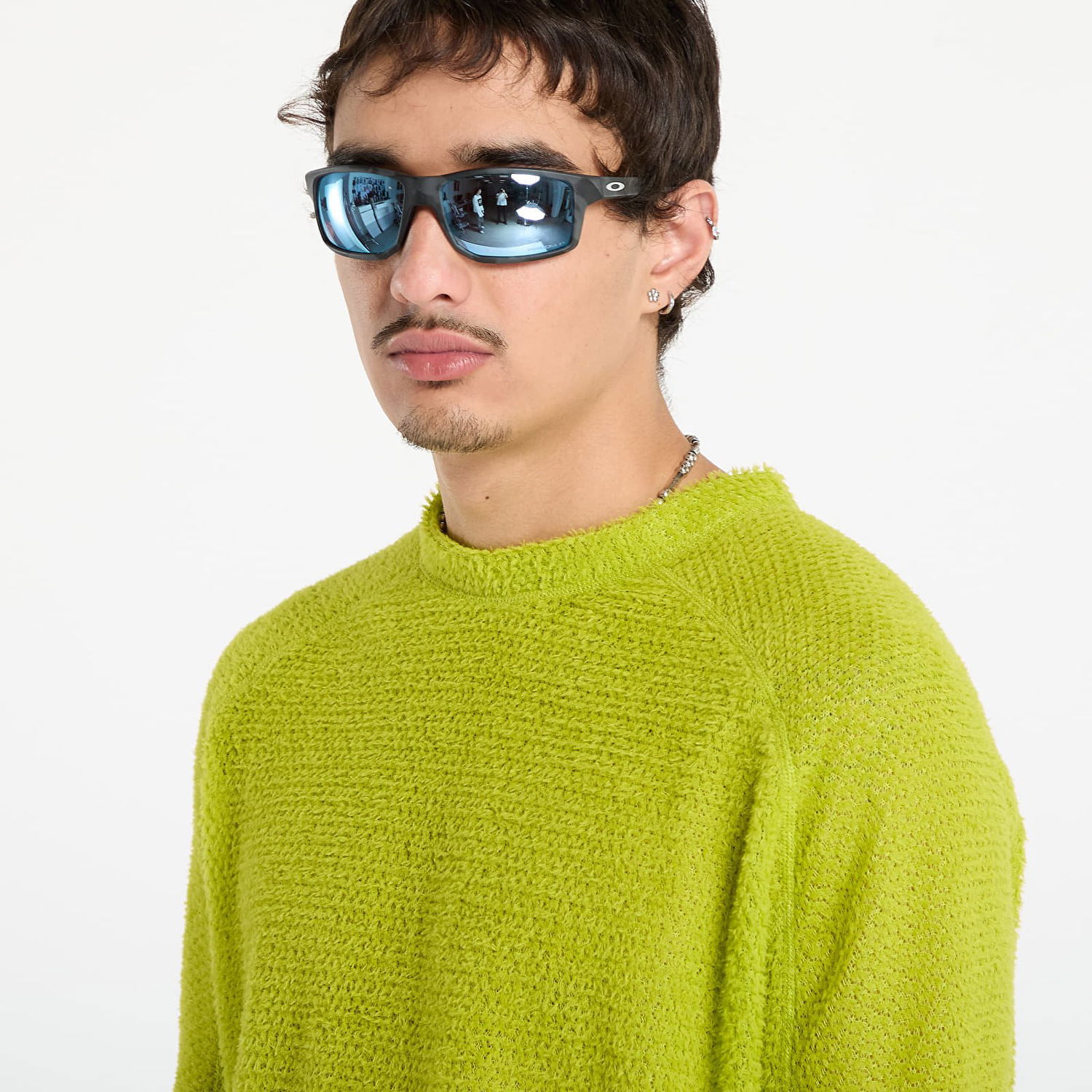 Sweater Satisfy Satisfy FuzzFleece AD Long Tee Grön | 11067-GG, 1