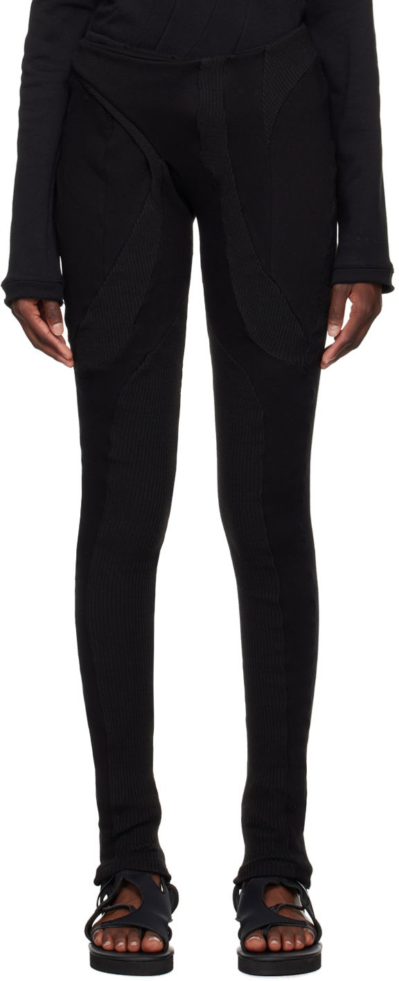 Damasker Ottolinger Ottolinger Deconstructed Leggings Svart | 1503601