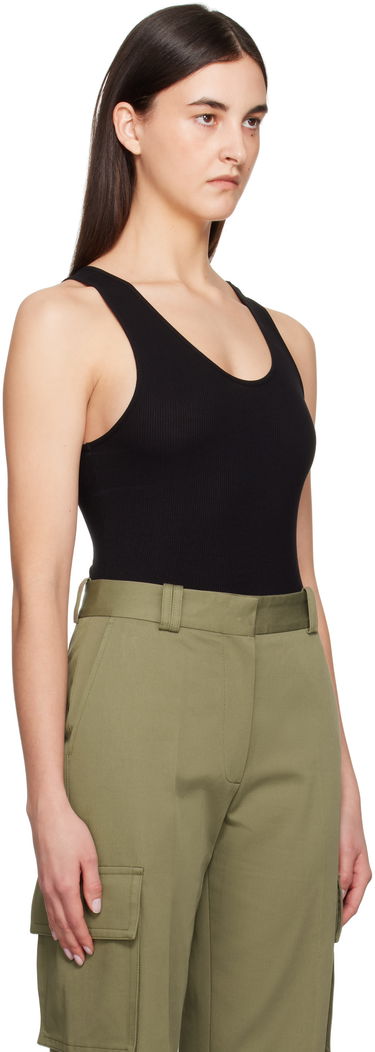 Linne Anine Bing ANINE BING Ginny Ribbed Tank Bodysuit Svart | A-08-10672-BLK26, 1