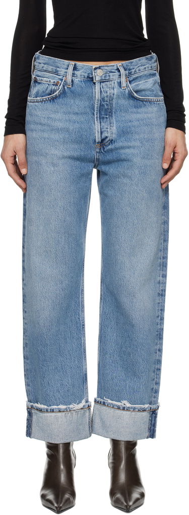 Jeans AGOLDE AGOLDE Fran Low Slung Straight Jeans Blå | A9157-1141, 0