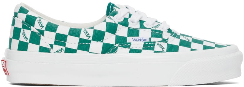 Sneakers och skor Vans Vault Checkerboard OG Era LX Grön | VN0A3CXN9TX