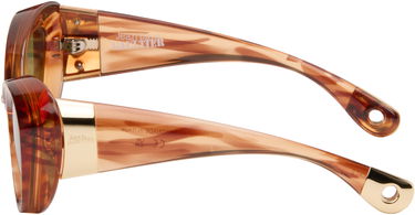 Solglasögon Jean Paul Gaultier Jean Paul Gaultier 'The Parisian Cat' Sunglasses Brun | 25/03-U-EY001-X059-18, 2