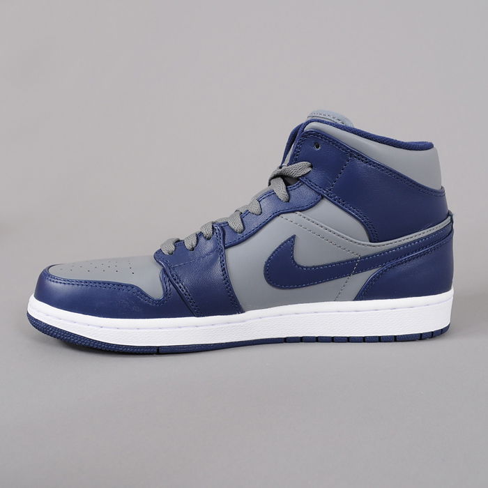 Sneakers och skor Jordan Air Jordan 1 Mid ''Georgetown'' Mörkblå | 554724 006, 0