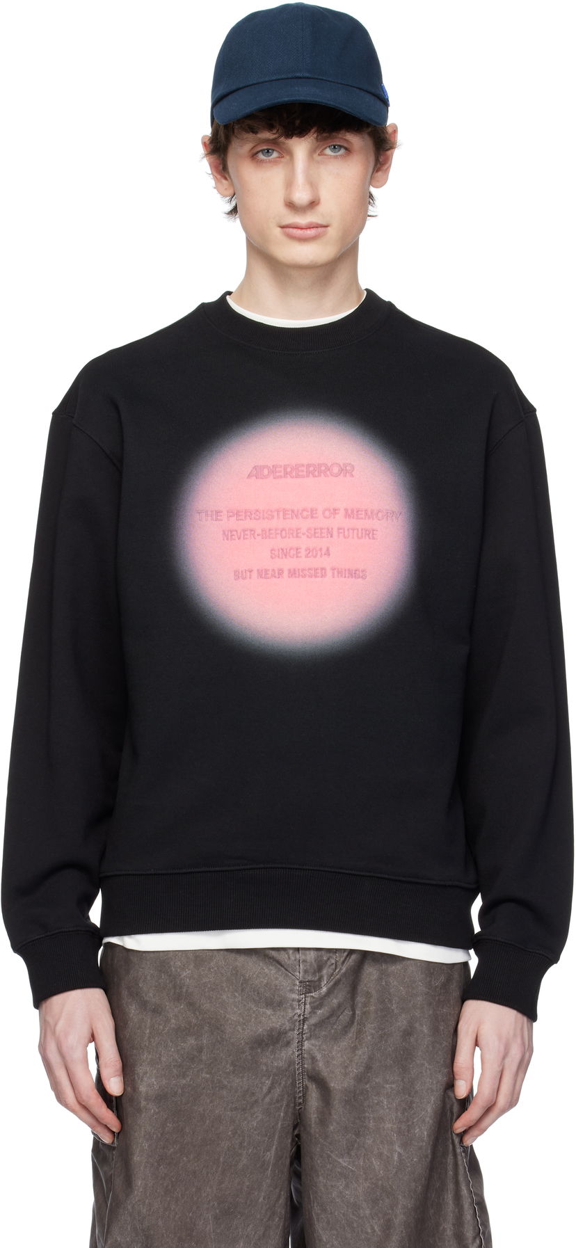 Sweatshirt ADER ERROR ADER error Eternity Product. 34 Sweatshirt Svart | BO01SSSW0102BK
