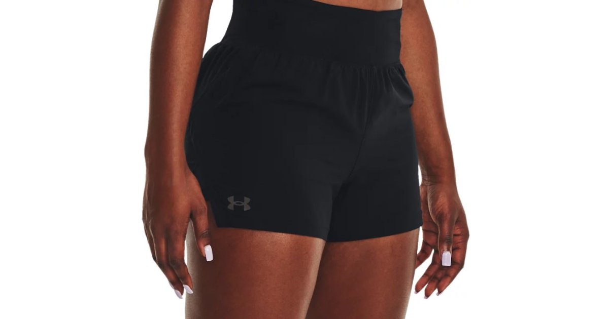 Shorts Under Armour Run Stamina 3'' Shorts Svart | 1379355-001, 1