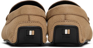 Sneakers och skor BOSS Nubuck Leather Loafers with Driver Sole Beige | 50548116, 2
