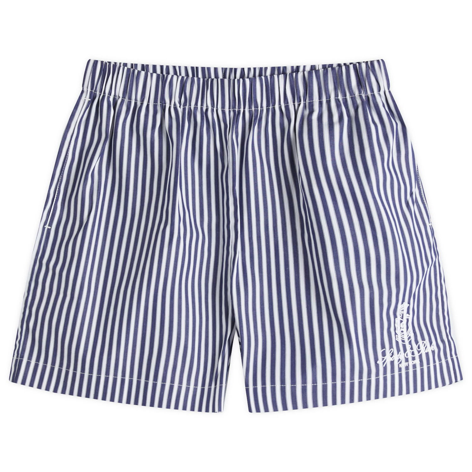 Badkläder Sporty & Rich Sporty & Rich Vendome Boxer Shorts, Size Large Blå | SH012511205ST41-NVY, 0