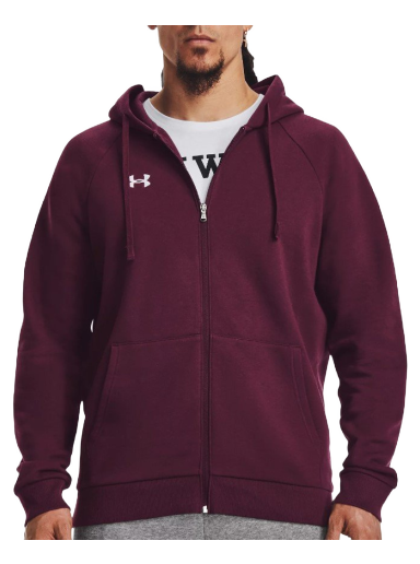 Sweatshirt Under Armour Rival Fleece FZ Bourgogne | 1379767-600