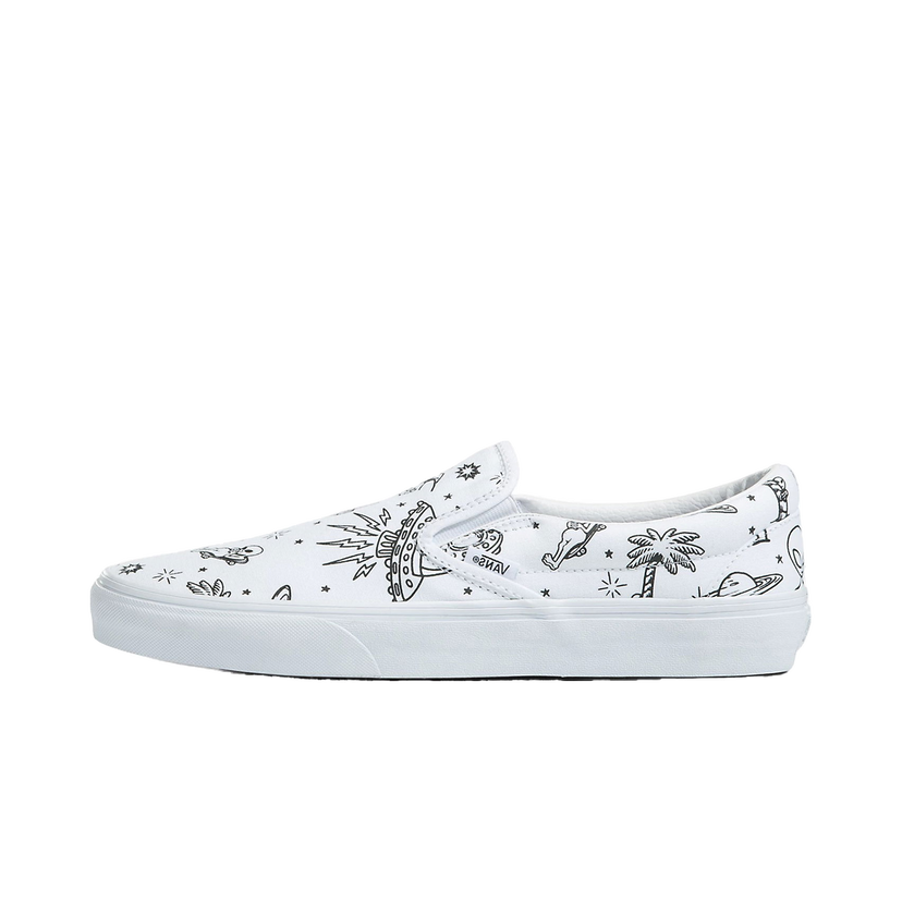 Sneakers och skor Vans Classic Slip-On UFO U-Paint Vit | VN0A5JMHWHP