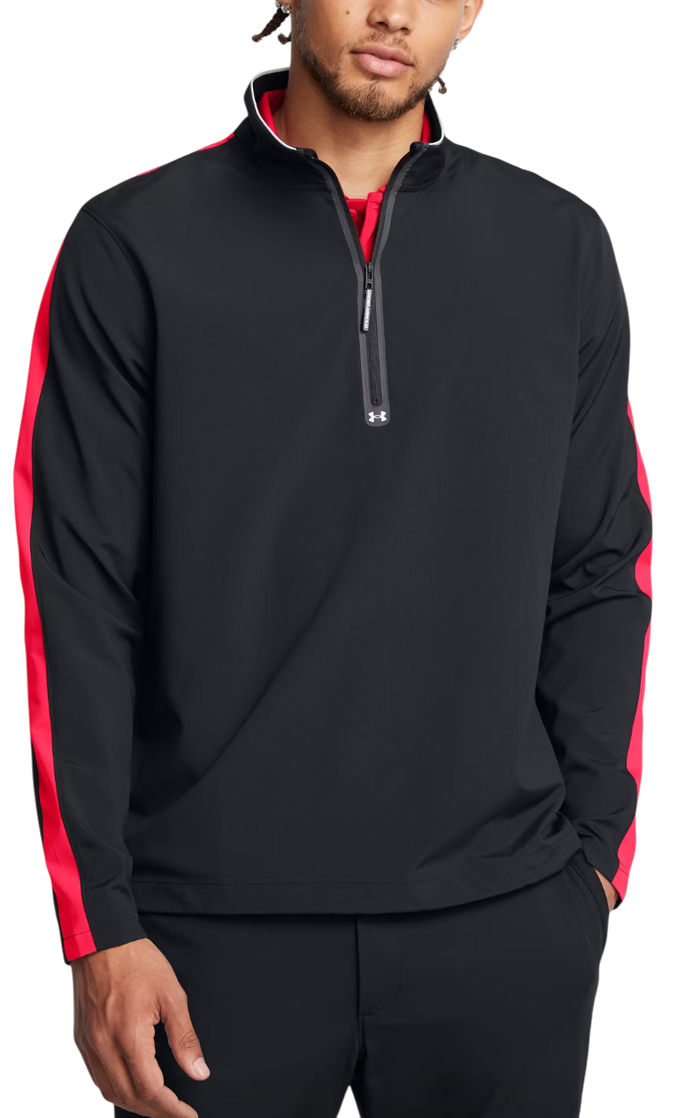 Sweatshirt Under Armour Storm Windstrike Half-Zip Pullover Svart | 1383149-001