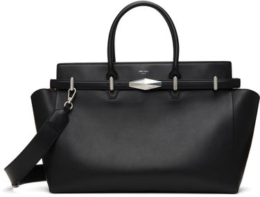 Handväska Jimmy Choo Jimmy Choo Diamond Belted Top Handle Bag Svart | DIAMOND BELTED TH/M, 0
