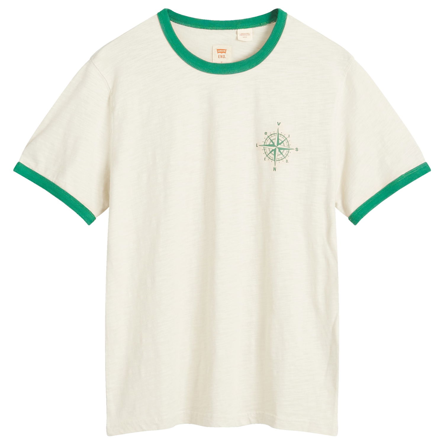 T-shirt Levi's Ringer 'Mount Rambler' T-Shirt Vit | A9512-0000, 0