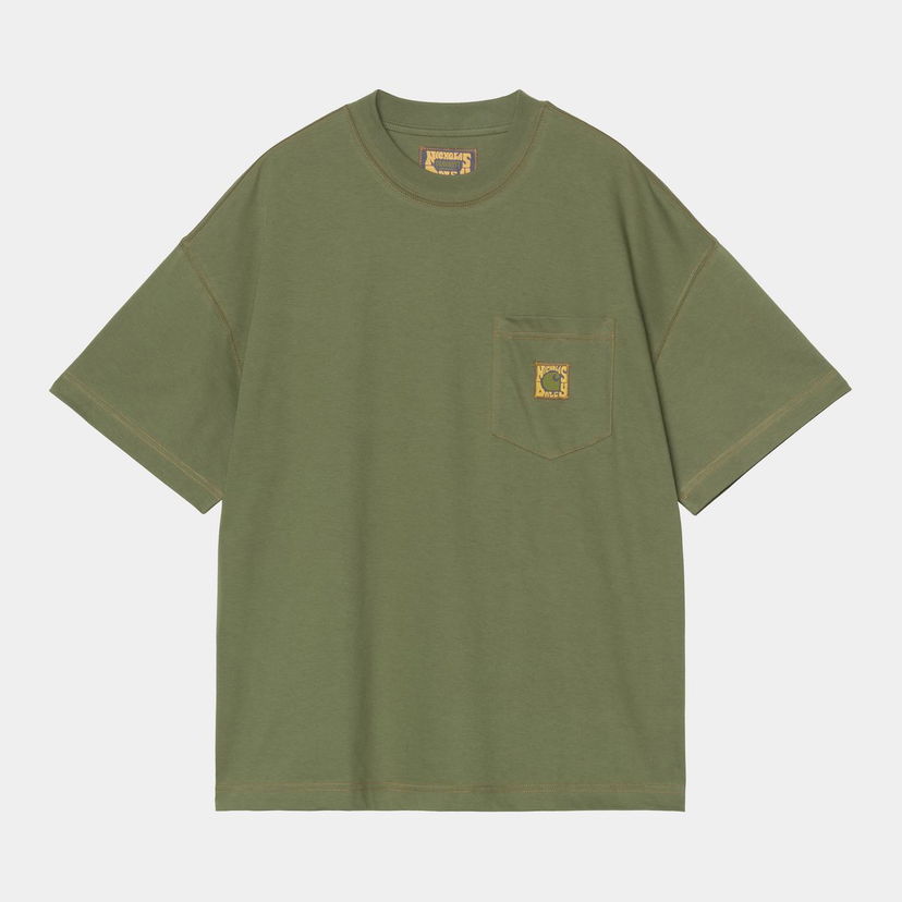 T-shirt Carhartt WIP Nicholas Daley Logo T-Shirt Grön | I035275_9
