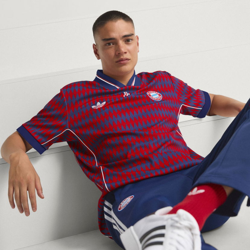 Jersey adidas Performance FC Bayern Munich LFSTLR Patterned Polo Jersey Flerfärgad | JM9421