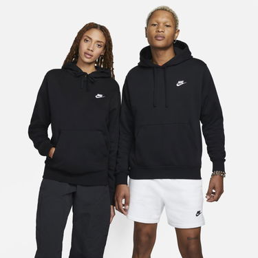 Sweatshirt Nike NSW Club Hoodie PO Svart | BV2654-010, 8