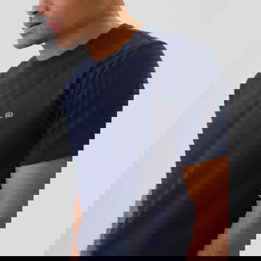 T-shirt GAP T-shirt Micro Logo Crew Tapestry Navy S Svart | 502022-03, 3