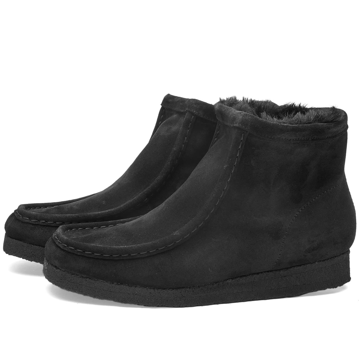 Sneakers och skor Clarks Wallabee Hi Boots Svart | 26169534, 0
