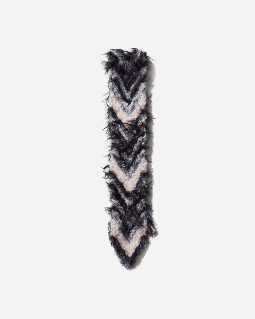 Halsduk KIKO KOSTADINOV Fuzzy Chevron Knit Scarf Flerfärgad | KKWAW25KN14 137