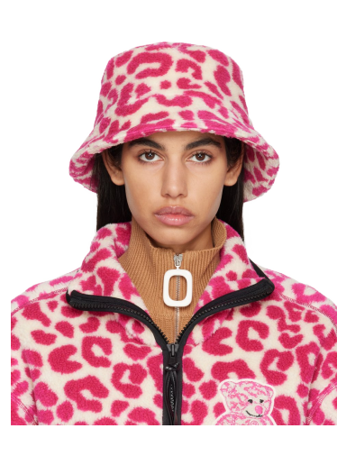 Hatt Moncler x Genius 1 x JW Anderson Teddy Bucket Hat Rosa | I109E3B00001M2684
