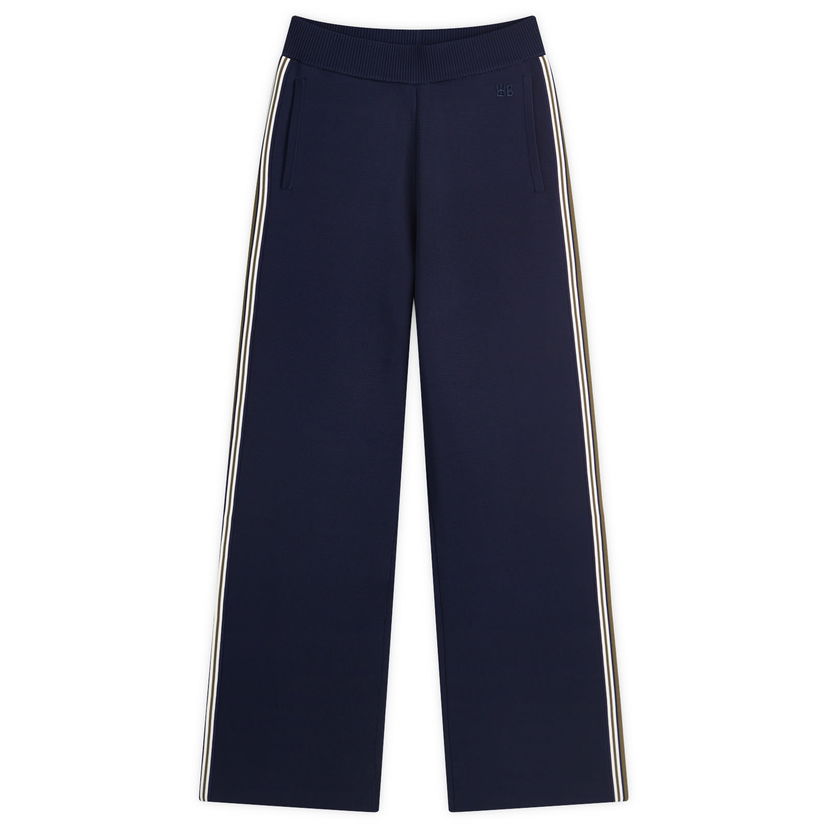 Träningsbyxor Wales Bonner Wales Bonner Women's Tide Track Pants, Size Large Mörkblå | US25KN35-KN05-599