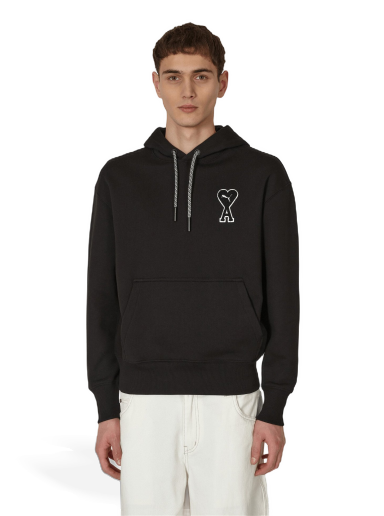 Sweatshirt Puma AMI Logo Hooded Svart | 536231-01