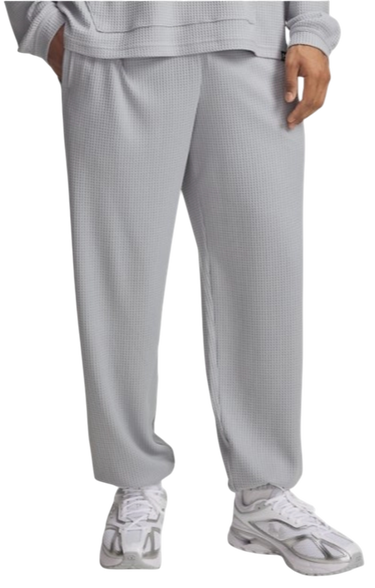 Träningsbyxor Under Armour Rival Waffle Jogger Grå | 1385932-011, 0