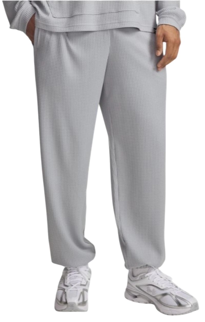 Träningsbyxor Under Armour Rival Waffle Jogger Grå | 1385932-011