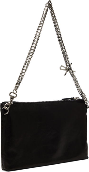 Axelväska We11done We11done Ribbon Chain Shoulder Bag Svart | WD-AB0-25-480-U-BK, 2