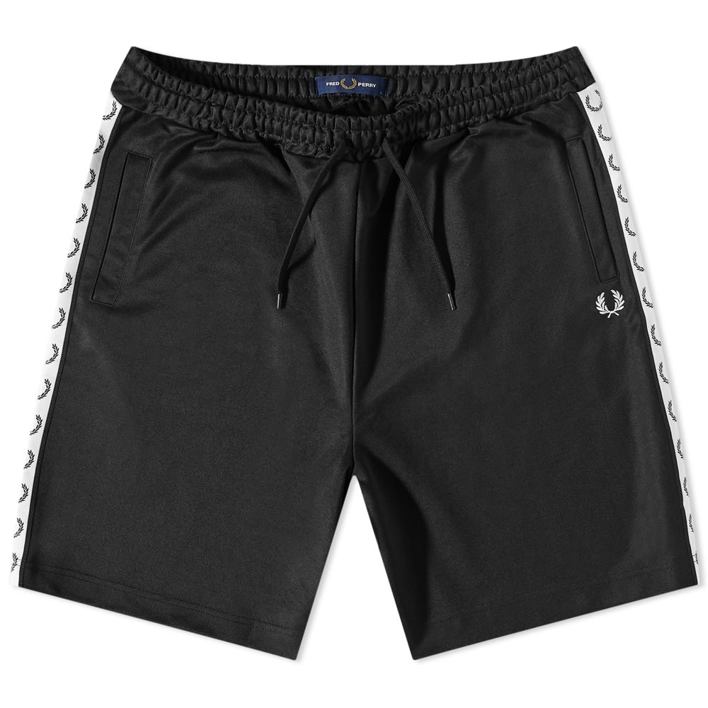 Shorts Fred Perry Taped Tricot Shorts Svart | S5508-102, 0