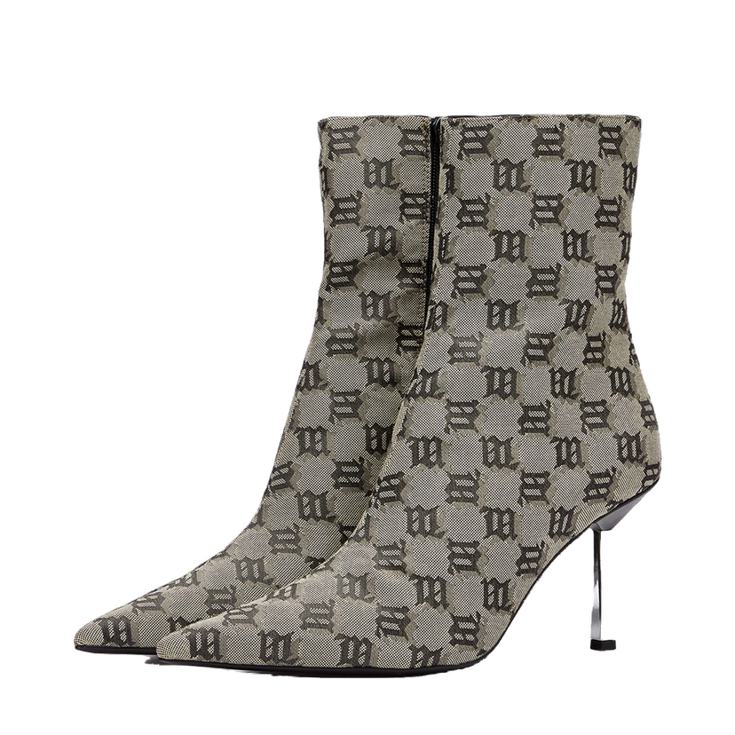 Sneakers och skor MISBHV Sasha Monogram Beige Boots Beige | 122BW927