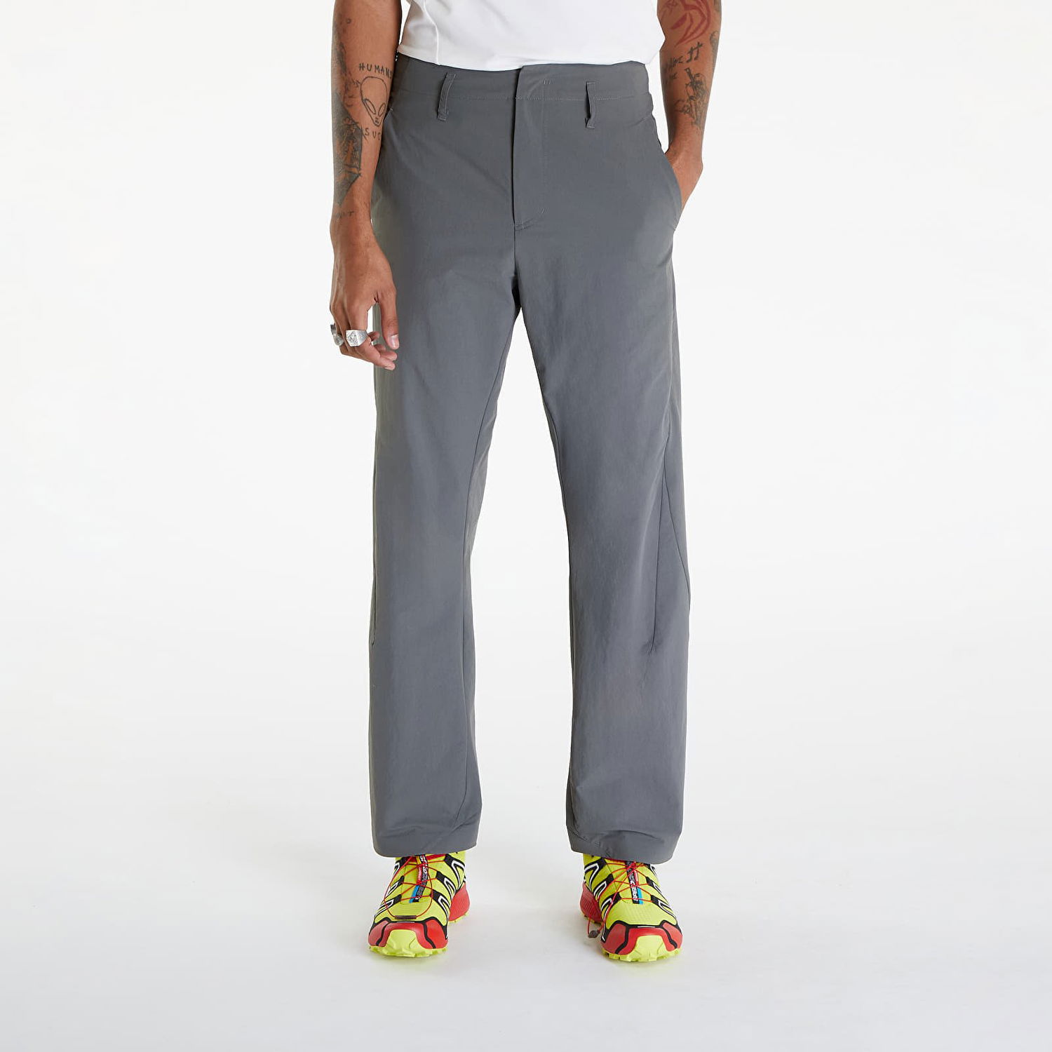 Byxor Post Archive Faction (PAF) 6.0 Trousers Right Charcoal Grå | 60BTRC-CHCOAL, 0