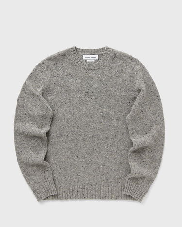 Sweater Samsoe Samsoe SANATANIEL Flecked Knit Sweater Grå | M25300040-GREY-MEL, 0